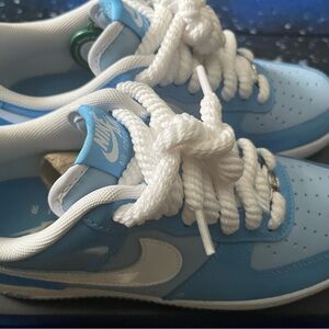 Limited) Nike AF1 Low Blue Trainers